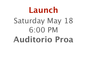 Launch
Saturday May 18
6:00 PM
Auditorio Proa
more
